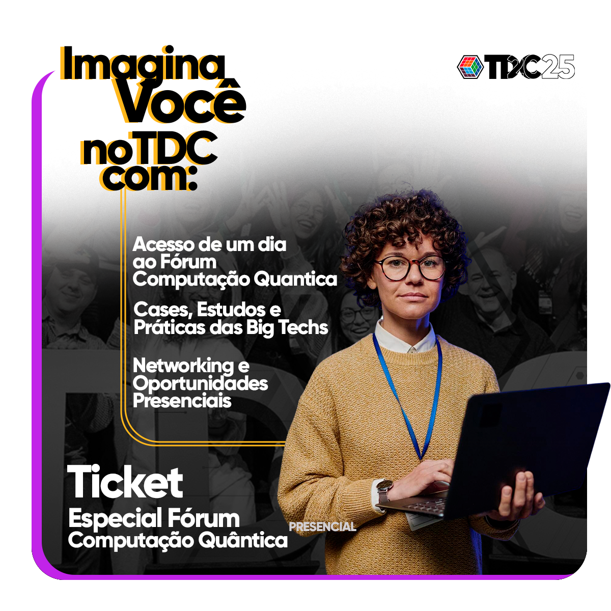 Card TICKET FORUM COMPUTACAO QUANTICA