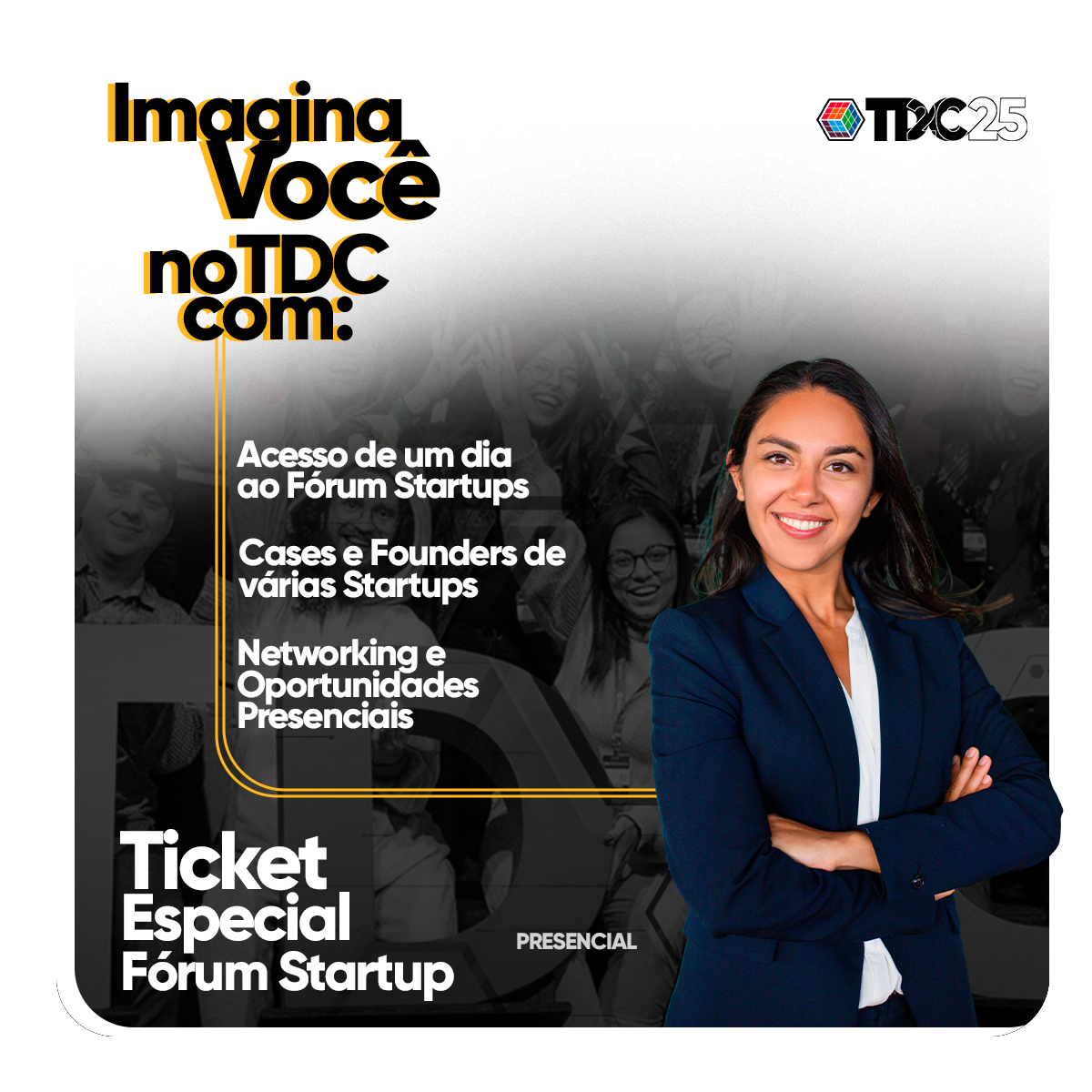 Card TICKET FORUM STARTUP